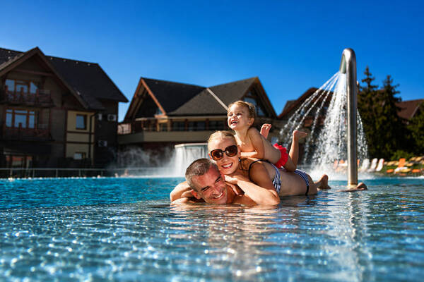 Unterbringung mit Halbpension + Eintritte in den Wasserpark