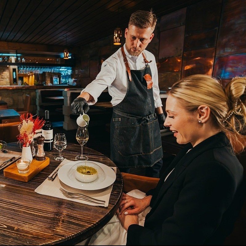 Unterkunft mit Halbpension