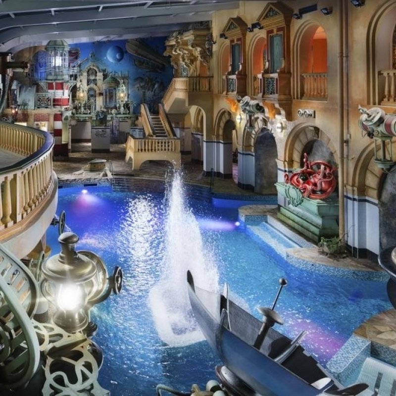 Spaß und Entspannung im Aquapark Babylon - Winter