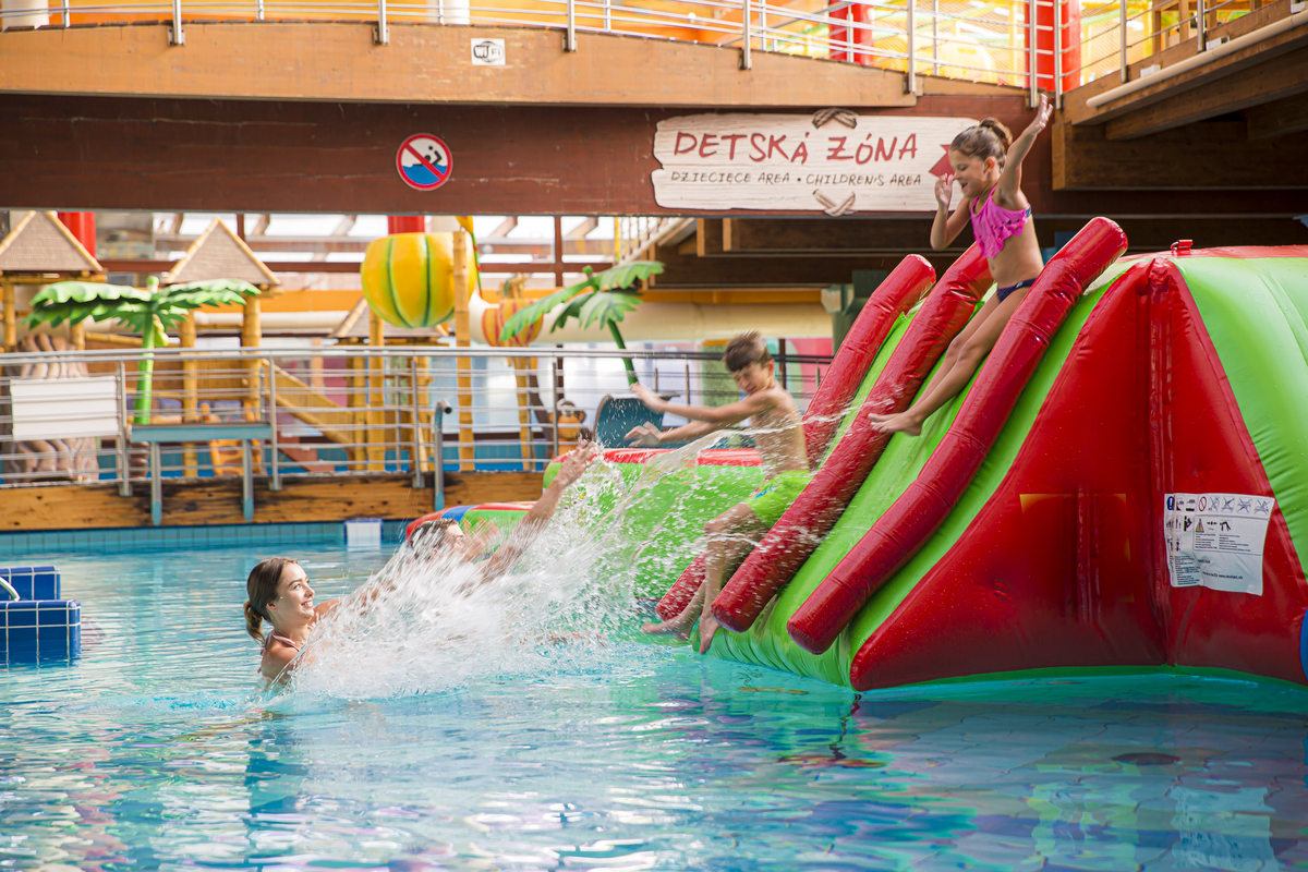Erlebnispaket Tatralandia mit dem Eintritt in den Aquapark