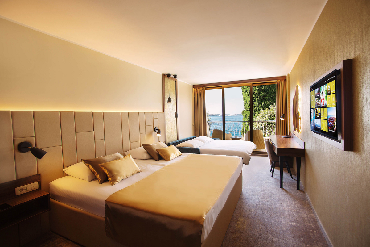 Deluxe Zweibettzimmer mit Zustellbett