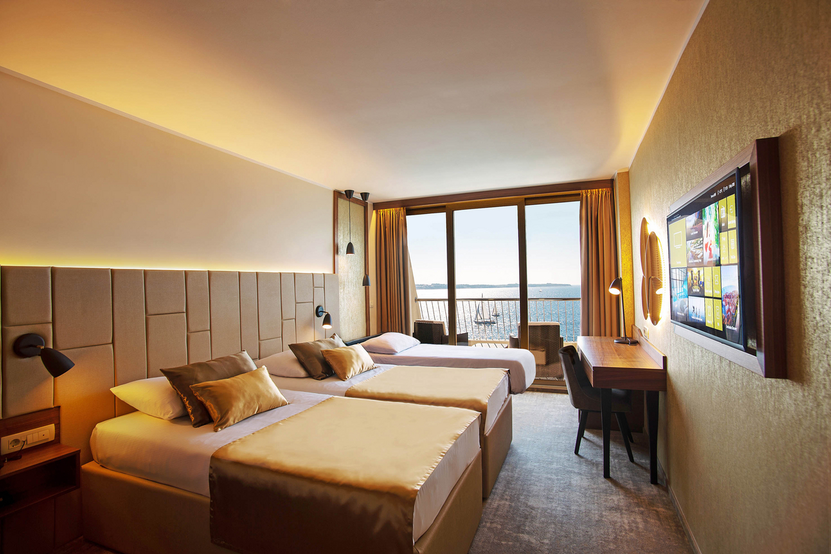 Deluxe Zweibettzimmer mit Zustellbett