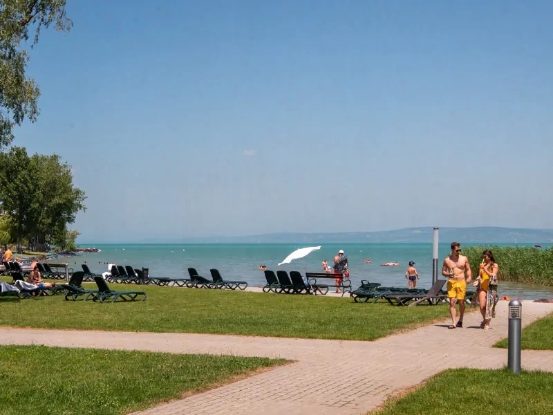 Azurblaues Wochenende am Plattensee