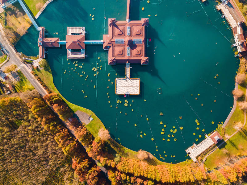 Panorama-Entspannung mit Zugang zum Thermalsee Hévíz