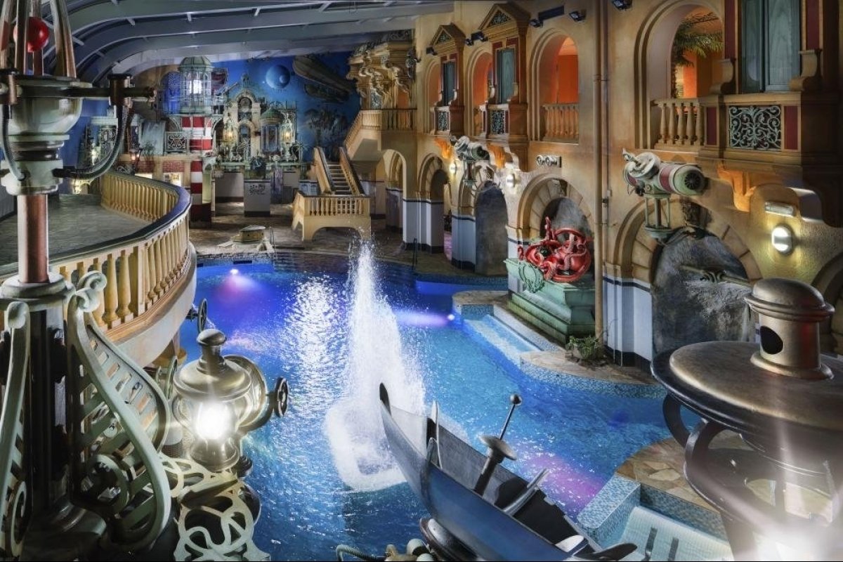 Spaß und Entspannung im Aquapark Babylon - Winter