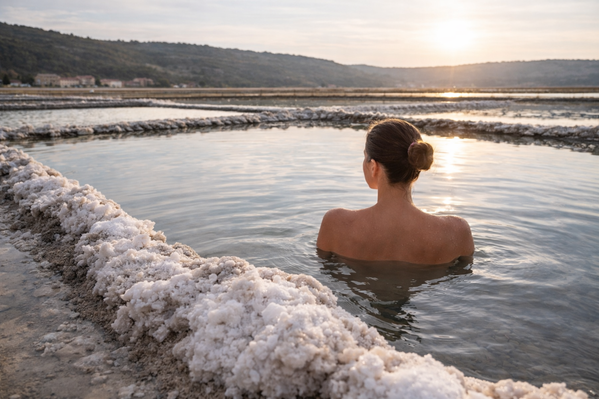 Heilendes Meersalz und Schlamm aus Portorož