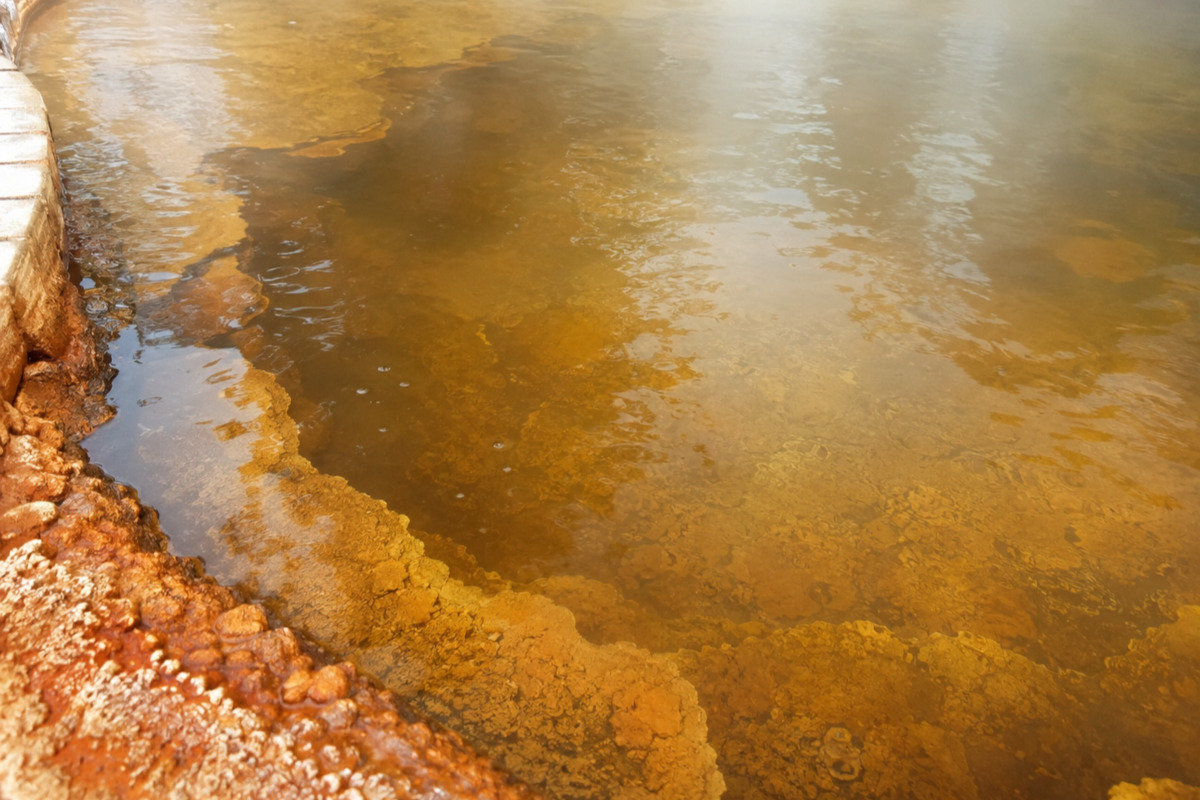 Bernsteinfarbenes Wasser in Hajdúszoboszló