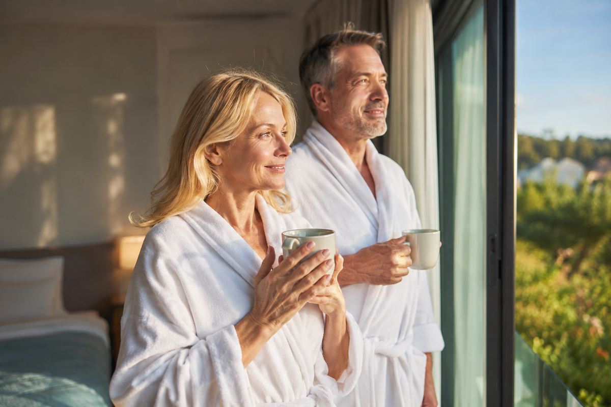 Wellness und gesunder Schlaf