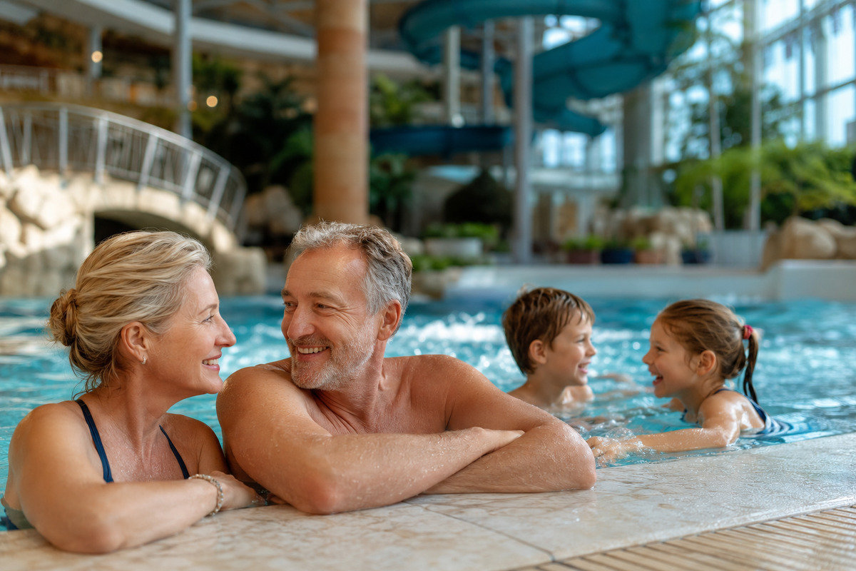Aquapalace Prag: Edle Entspannung mit der Familie