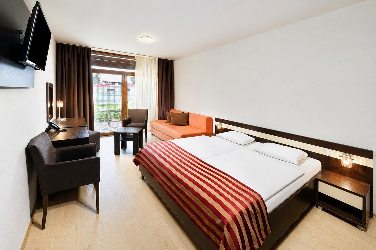 Lux Studio mit Balkon oder Terrasse