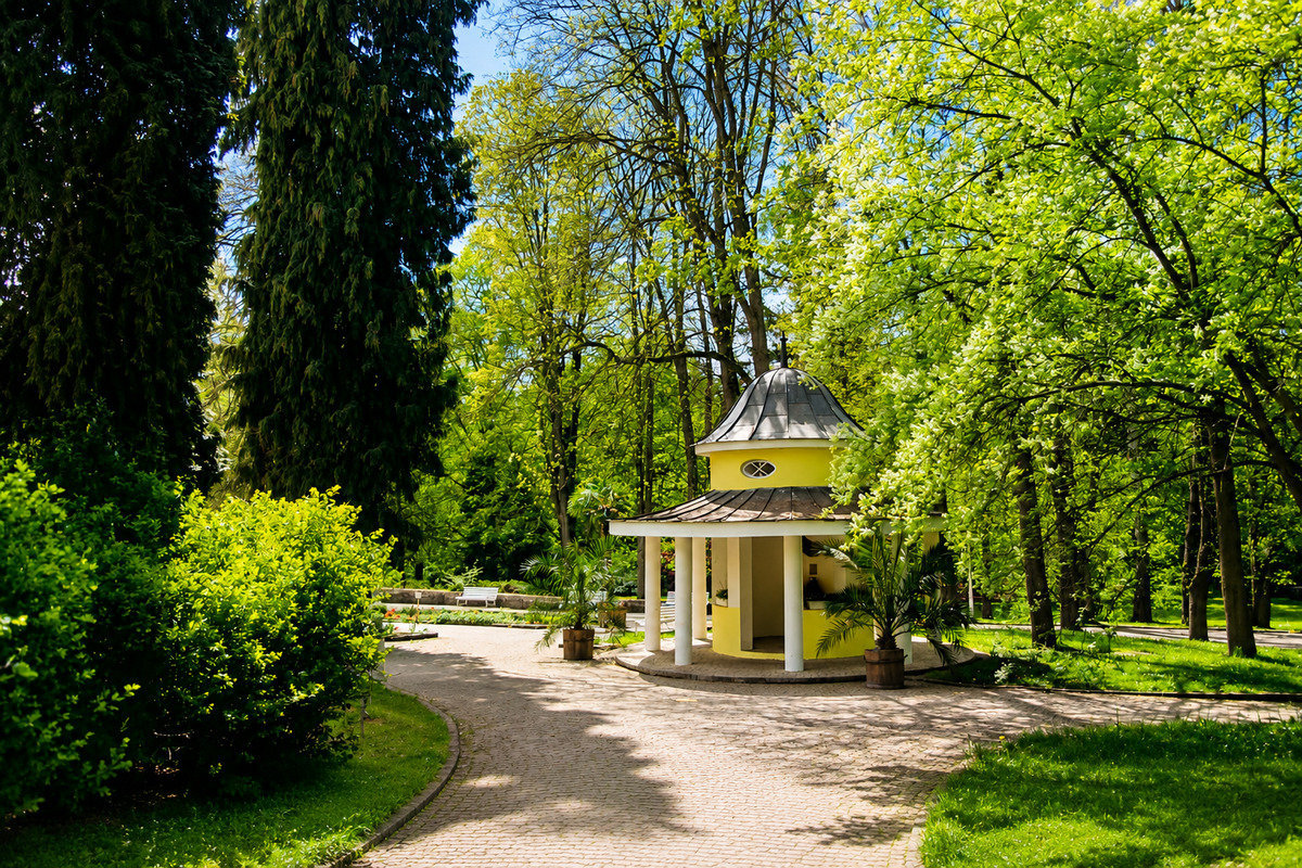 In Konstantinovy Lázně schlägt das Herz gesund